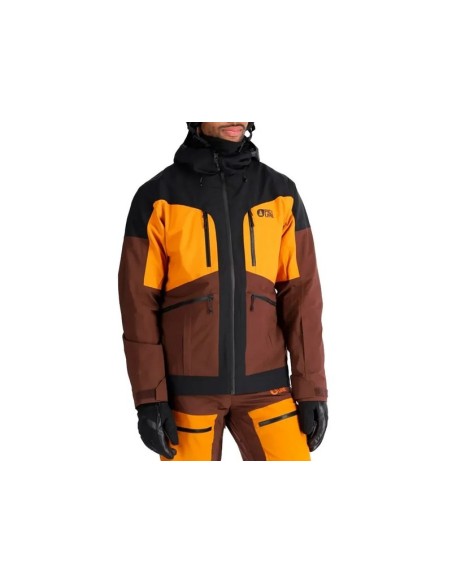 Skijacke Picture Naikoon Jacket Black Chicory Honey