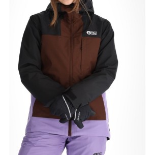 Skijacke Women Picture Seakrest Black Chicory Paisley