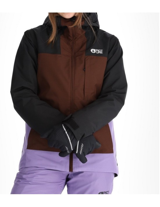 Skijacke Women Picture Seakrest Black Chicory Paisley