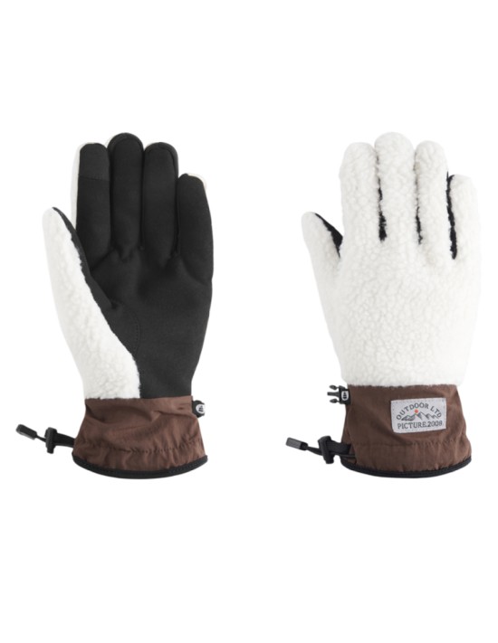 Handschuh Picture Chaku Sherpa Chicoree Coffee