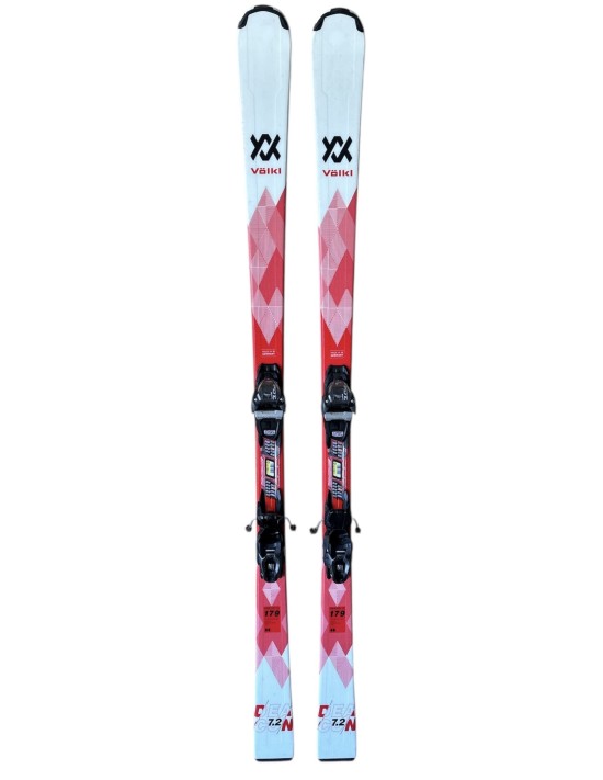 Ski Test Occasion Volkl Deacon 7.2 + Fix Marker FDT 10 GW