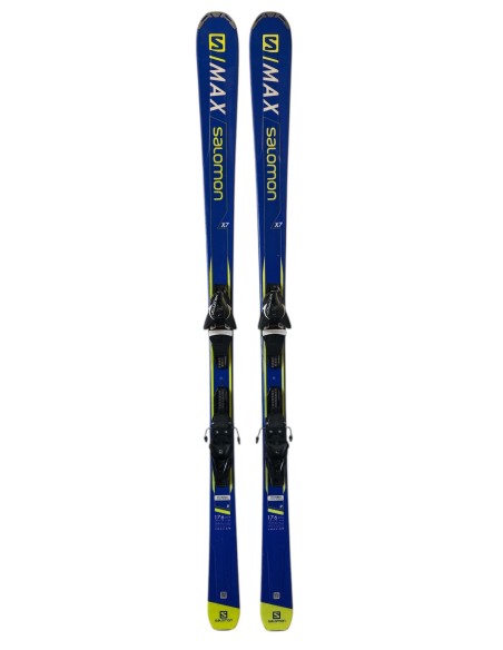 Ski Occasion Salomon S max X7 + Fix Salomon Z11 GW