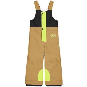 Picture Snowy Bib Brown Sugar Black Schnee-Latzhose