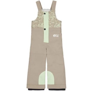 Picture Snowy Bib Roebuck Textury Print Schnee-Latzhose