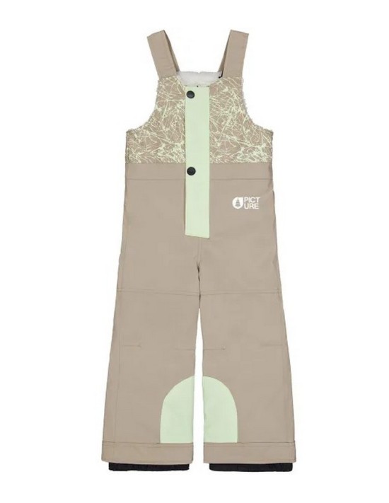 Picture Snowy Bib Roebuck Textury Print Schnee-Latzhose