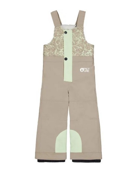 Picture Snowy Bib Roebuck Textury Print Schnee-Latzhose