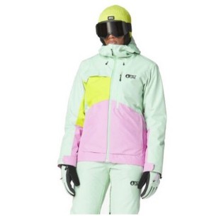 Veste de Ski Picture Seen Jkt Silt Green Acid Lime