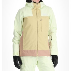 Veste de ski Femme Picture Seakrest Lime Cream Hemp Roebuck