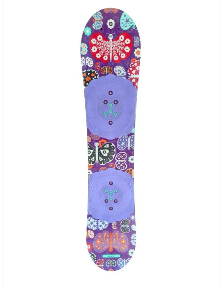 Snowboard Burton Chicklet Papillon ohne Bindung Junior