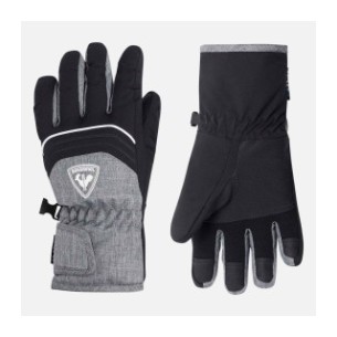 Neu Rossignol Tech Impr Heather Grey Junior Skihandschuhe