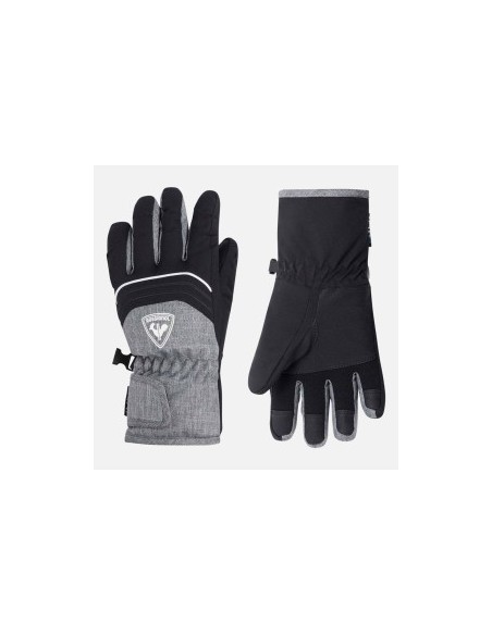 Gants de Ski Junior Neufs Rossignol Tech Impr Heather Grey