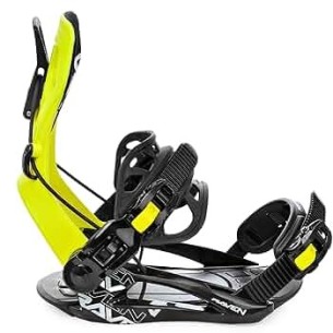 Fixations de snowboard Système Raven FTM450 Lime