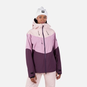 Damen-Skijacke Rossignol W Corbet's 2l jkt Mulberry