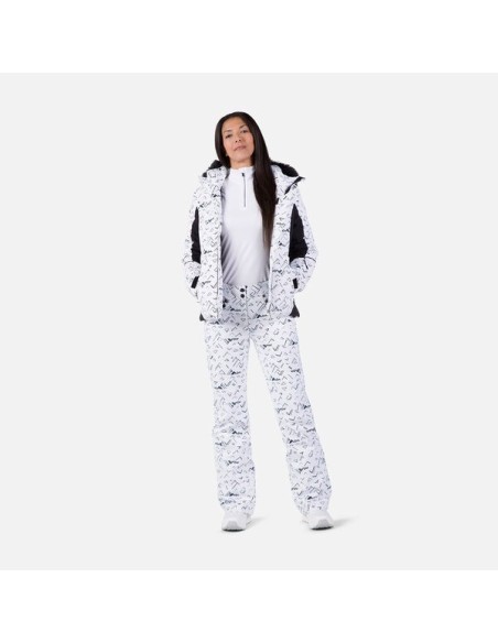 Pantalon de ski Femme Rossignol W Staci Pant White