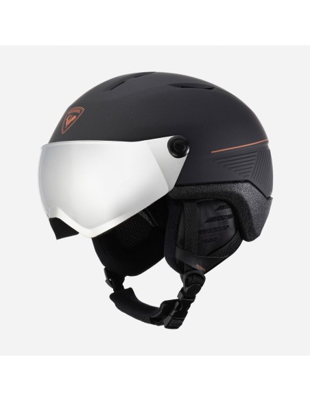 Casque de ski Rossignol Fit Visor IMPACTS à visière photochromique Noir 2026