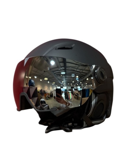 Casque de ski Neuf à visière Zig Zag Noir S3 Tout temps