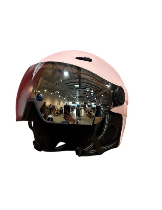 Skihelm Neu mit Visier Zig Zag Rose S3 All Weather