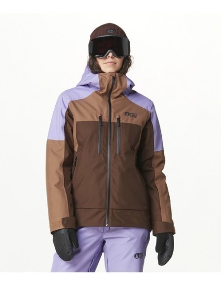 Skijacke Picture Exa Jacket Paisley Cocoa Chicory