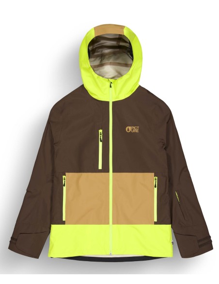 Veste de ski Picture Broader 3L Jkt Chicory Brown Acid