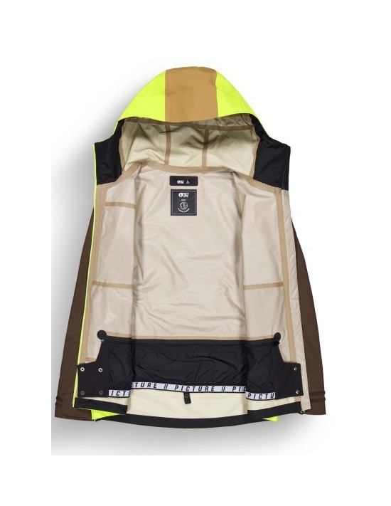 Skijacke Picture Broader 3L Jkt Chicory Brown Acid
