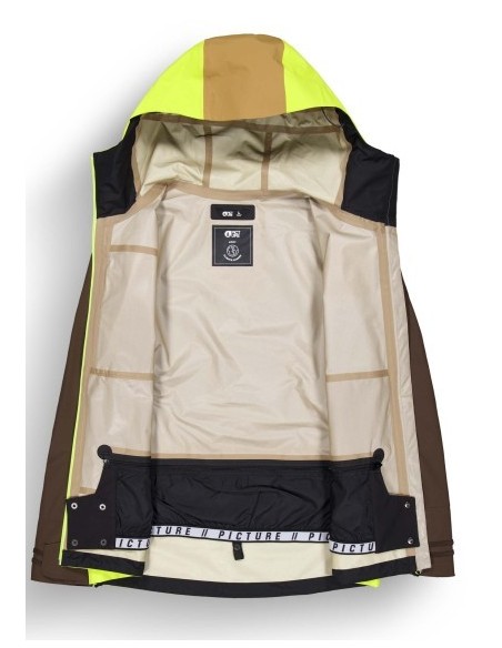 Skijacke Picture Broader 3L Jkt Chicory Brown Acid