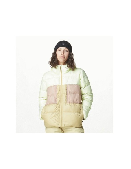 Picture Hi Puff Down Jacket Lime Cream Hemp Roebuck