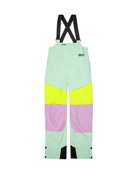 Skihose Women Picture Elwy Bib Silt Green Orchid Acid