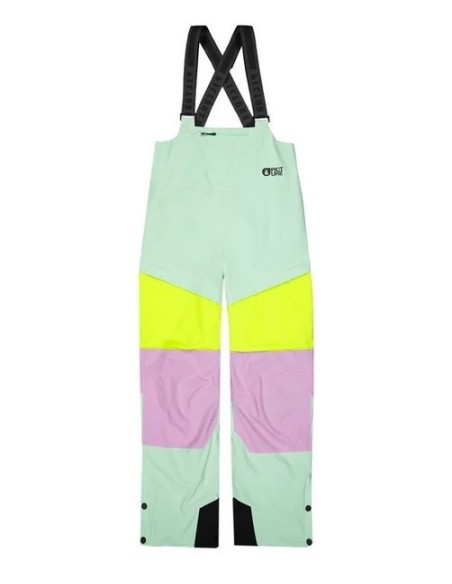 Skihose Women Picture Elwy Bib Silt Green Orchid Acid