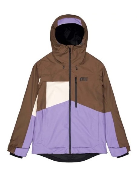 Skijacke Picture Seen Jkt Cocoa brown paisley