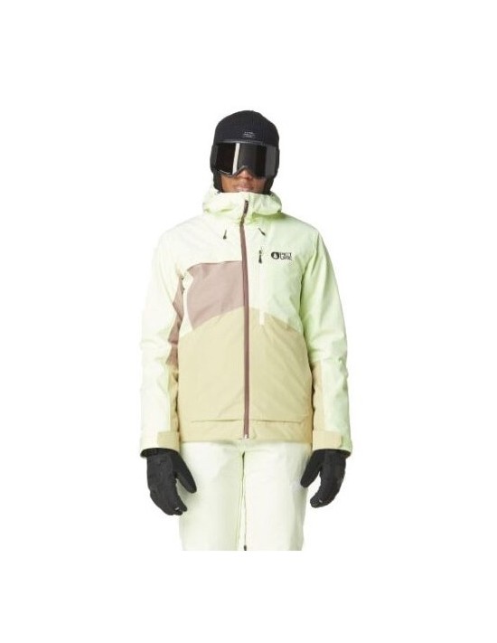 Skijacke Picture Seen Jkt Lime Cream Heamp Roebuck