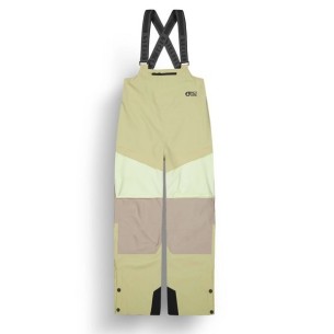 Pantalon de ski Femme Picture Elwy Bib Hemp Roebuck Lime Cream