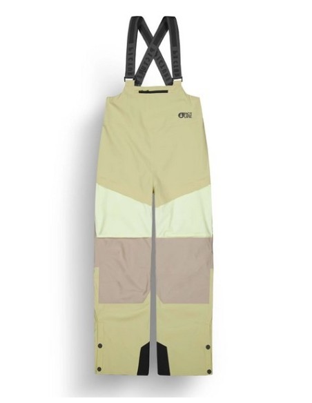 Skihose Women Picture Elwy Bib Hemp Roebuck Lime Cream