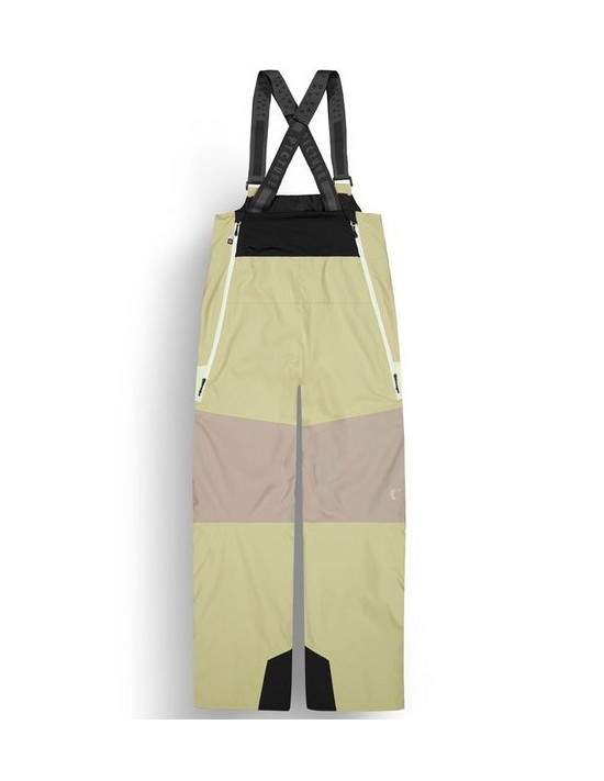 Skihose Women Picture Elwy Bib Hemp Roebuck Lime Cream