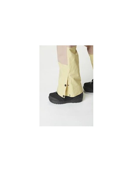 Skihose Women Picture Elwy Bib Hemp Roebuck Lime Cream