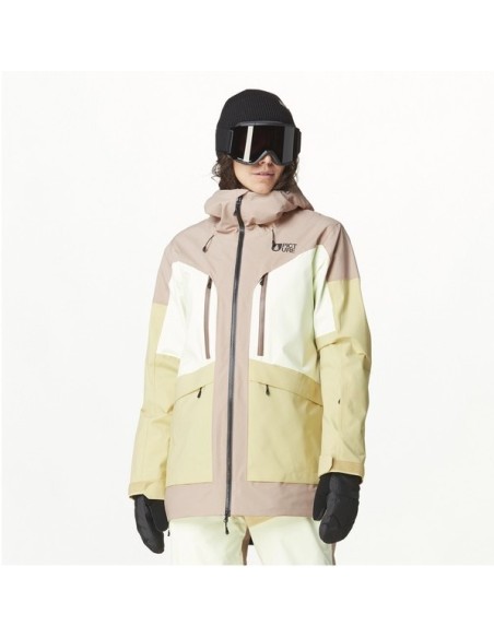 Veste de ski Femme Picture Haakon Jkt Roebuck Lime Cream Hemp