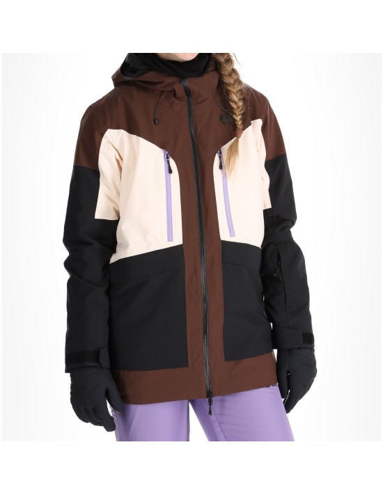 Veste de ski Femme Picture Haakon Jkt Chicory Coffee Vanilla