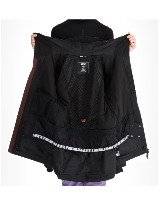 Veste de ski Femme Picture Haakon Jkt Chicory Coffee Vanilla