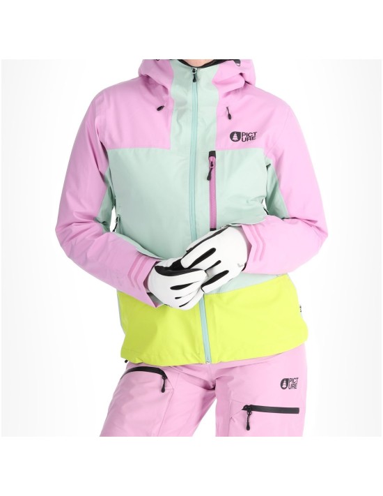 Veste de ski Femme Picture Sylva 3L Jkt Orchid Acid Silt Green