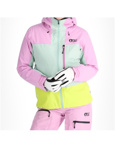 Skijacke Women Picture Sylva 3L Jkt Orchid Acid Silt Green