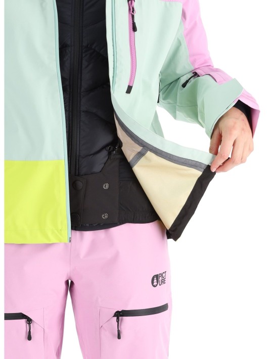 Veste de ski Femme Picture Sylva 3L Jkt Orchid Acid Silt Green