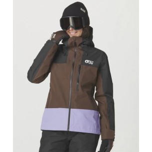 Veste de ski Femme Picture Sylva 3L Jkt Black Chicory Paisley