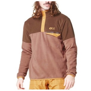 Picture Arcca 1/4 Fleece Cocoa Brown Chicory Coffee