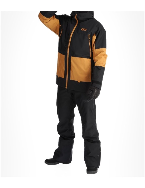 Picture Jomoh Black Brown Sugar Skijacke