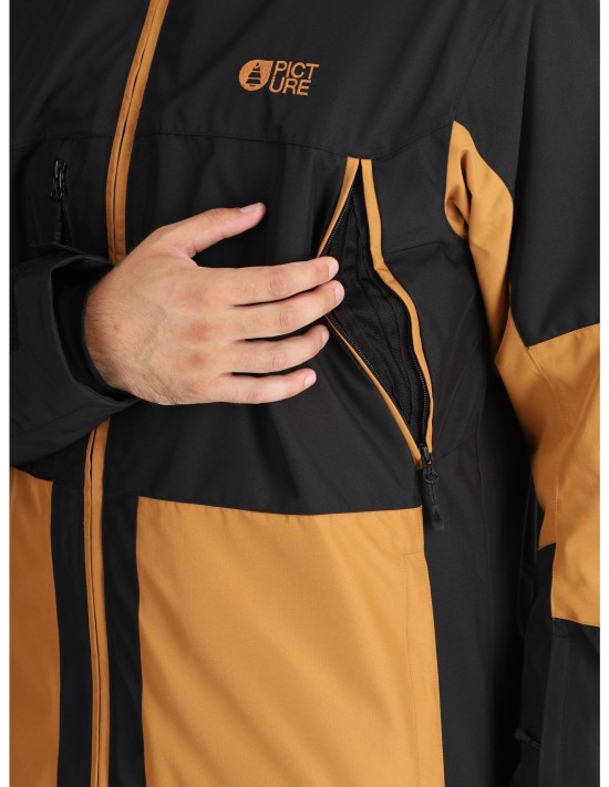 Veste de Ski Picture Jomoh Black Brown Sugar