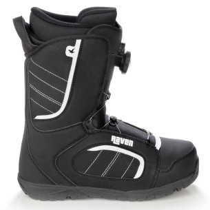 Boots de Snow Neuves Raven Target Atop Boa 2021 Taille 31 Mondopoint