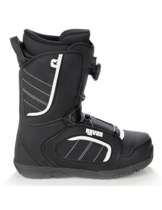 Boots de Snow Neuves Raven Target Atop Boa 2021 Taille 31 Mondopoint