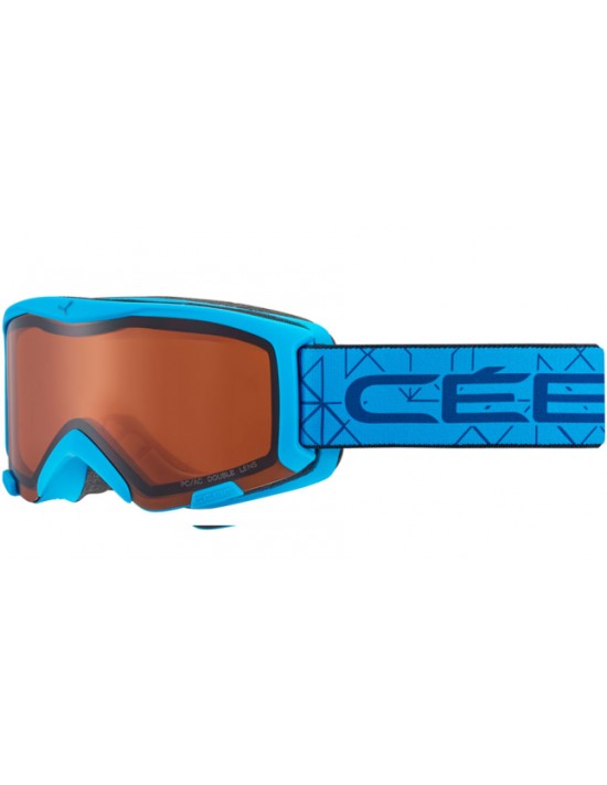 Skibrille Neu Cébé Bionic Blue Junior Kategorie 2 Allwetter Skibrille