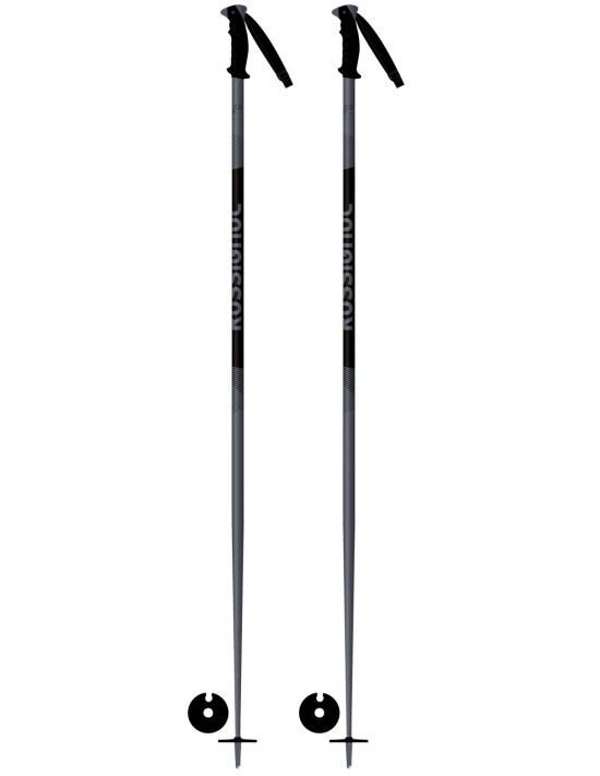 Rossignol Tactic Grey Black 2024 Skistöcke Größe von 110cm bis 135cm