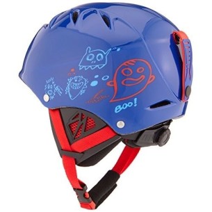Casque de Ski Bollé B-Kid Shiny Blue Monster à Molette Taille 49/53cm