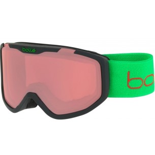 Skibrille Neu Bollé Rocket Matt Black Bear Junior Kategorie 2 Allwetter Skibrille